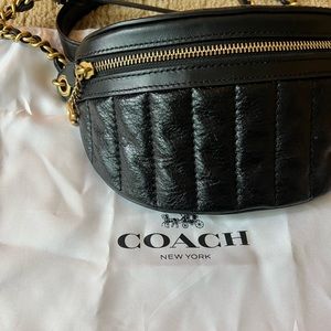 Coach chain belt bag
